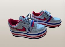 NIKE Vandal 2k Platform Plateau Sneaker Gr. 39 Rarität Silber Weiß Blau