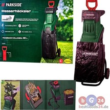 PARKSIDE Messerhäcksler Garten Holzhäcksler 2400W Turbo-Power-Motor Leistungssta