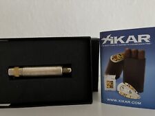 Zigarrenbohrer Metall Goldfarben Xikara Silber Cutter Cigars Messing Lighter Box
