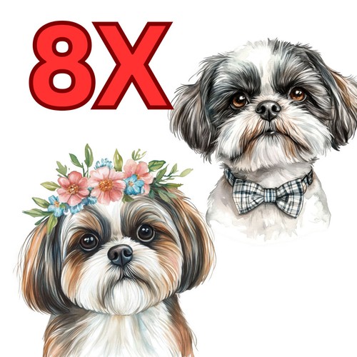 Sticker shih tzu hund - tzu,