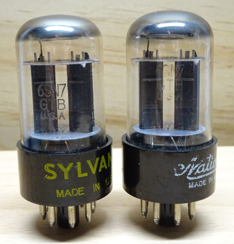 Pair sylvania 6sn7gtb über - pair:,