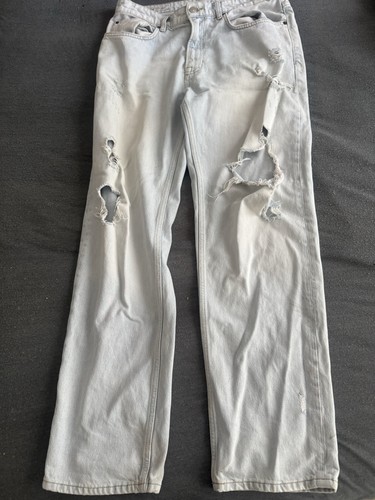 Zara damen jeans grau - zara,