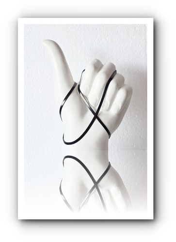 Black snake chain - black,