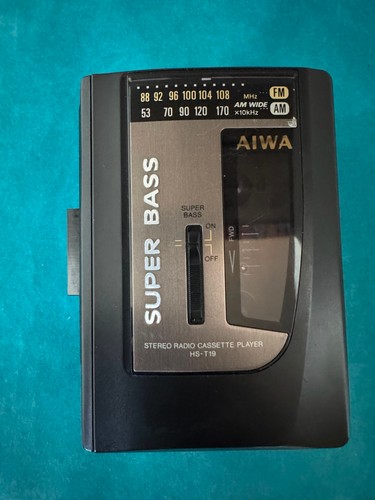 Aiwa walkman model t19a - aiwa,