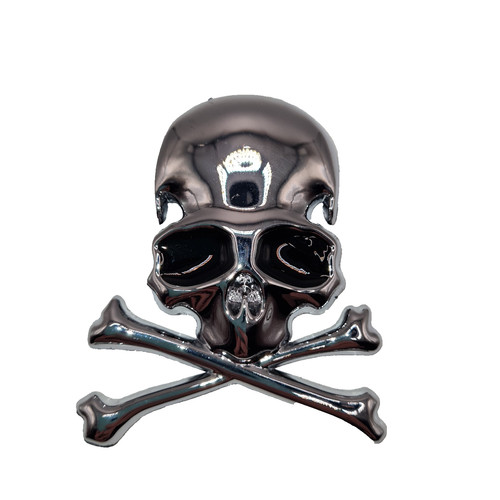 Totenkopf emblem aufkleber - totenkopf,
