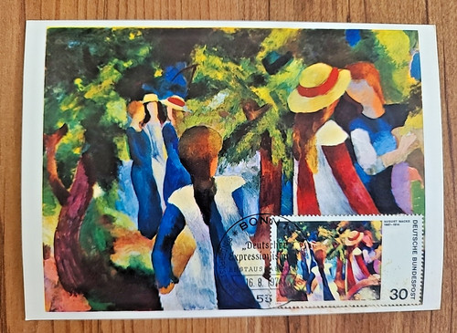 Brd august macke - -, mädchen