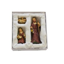 Krippenfiguren 3 teiliges Set Krippe Weihnachten Grösse bis 8,7cm
