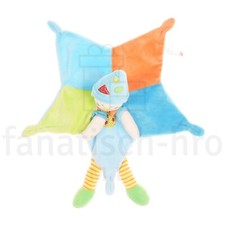 Nicotoy Schmusetuch Clown Kuscheltuch Baby Harlekin Schnuffeltuch Simba Toys