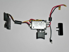 MAKITA E - SCHALTER für DF333D oder HP333D mit LED und Schalterschieber - NEU -