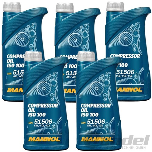 Liter mannol kompressoröl - 5,