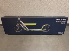 HUDORA BigWheel 205 Tretroller - Grau/Grün (14695)