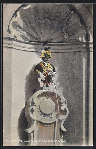 Brüssel manneken pis in - brüssel,,