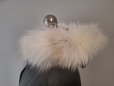 Kapuzenstreifen  stola streifen boa echter pelz