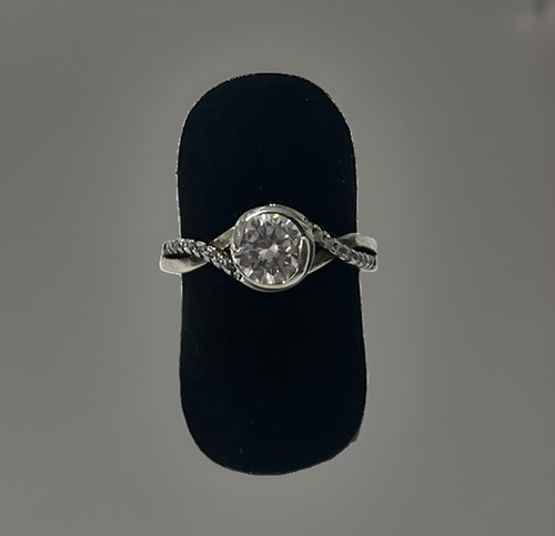 925 silberring fianit - 925/-,