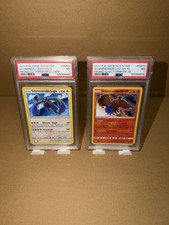 Pokémon Schimmerndes Lugia & Ho-Oh Schimmernde Legenden - PSA 7 - Deutsch