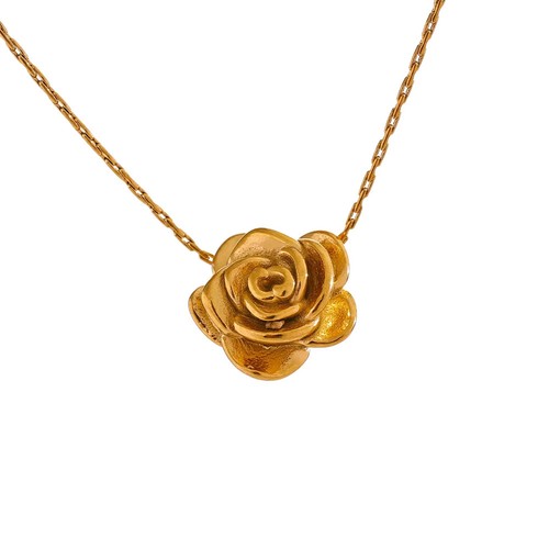 Rosen halskette damen - rosen,