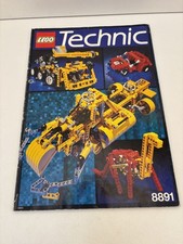 LEGO® Bauanleitung Technic 8891 Baubuch Ideenbuch Instruction gelocht H66