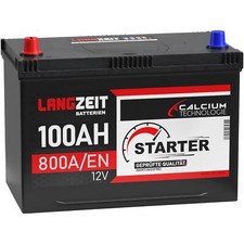 Autobatterie 100AH 12V 800A/EN