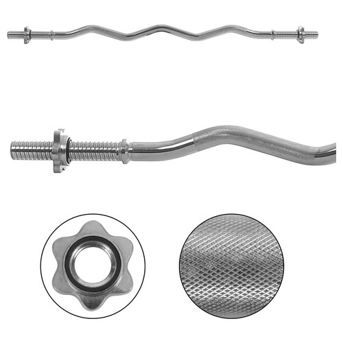 Curlstange mit sternverschluss - mit,