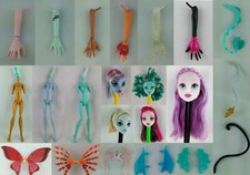 Monster High Teile Arm Bein Körper Kopf Hand Flossen Flügel Replacement Parts