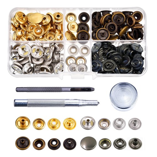 200tlg druckknöpfe set mit - 200tlg,