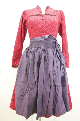 Dirndl 80er vintage rot - dirndl,