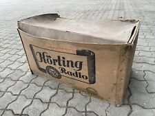 Antiker Karton Vorkrieg Körting Radio Vollsuper Honoris 39W Röhrenradio alt OVP