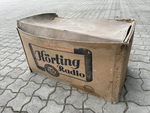Antiker karton vorkrieg - karton,