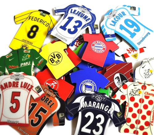 Fußball magnete trikot form - fußball, trikot-form