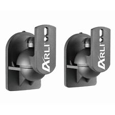 2x Wandhalter für Lautsprecher Universal Wandhalterung Boxen Wand Halter schwarz