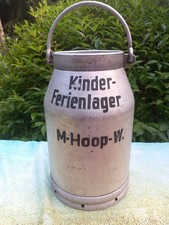 Alte Milchkanne Aluminium Melk-Kanne  Alu Milch Kanne Bauer Landhaus Nr.3