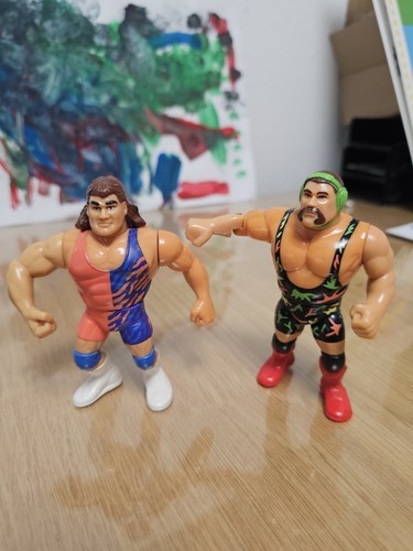 Hasbro wwf wrestling tag team - hasbro,