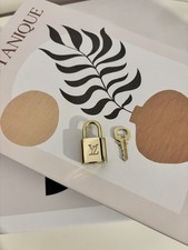 Original Louis Vuitton Schloss Keylock Key Lock Gold Taschenschloss