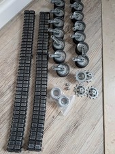 Tamiya Leopard 2 A6 Metallketten u. Metalllaufrollen