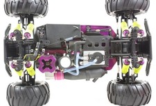 Himoto Racing Eldorada RC Nitro Monstertruck Maßstab 1:10 4WD 2,4Ghz HI6101 blau