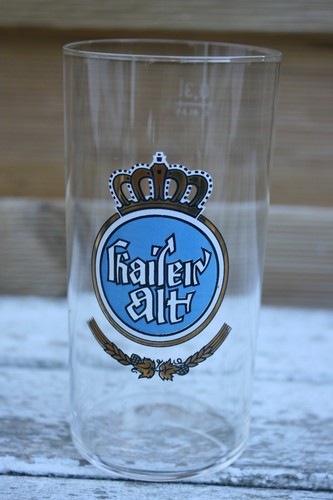 Altes bierglas glas kaiser - bierglas,,