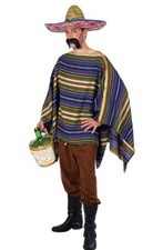 Mexikanischer Poncho mit
