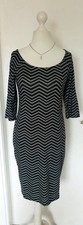 Kleid Stoffkleid Orsay schwarz