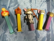 5  Stück  PEZ  -  Figuren 