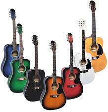 WESTERNGITARRE - AKUSTIK - 4/4 - VERSCHIEDENE-MODELLE - HOCHGLANZPOLIERT - MSA