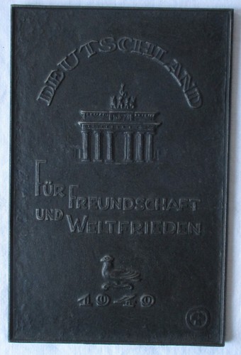 Lauchhammer plakette - lauchhammer,