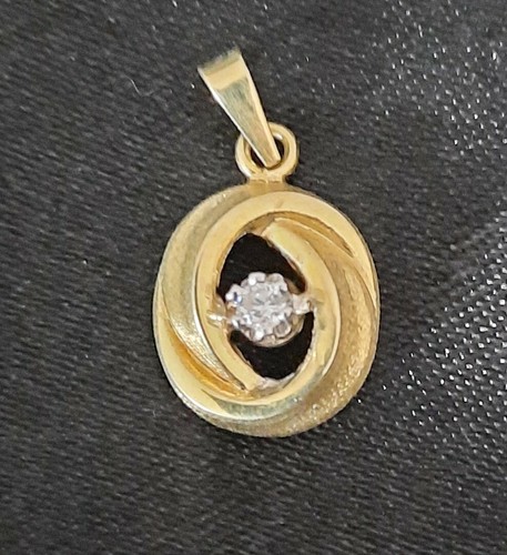 Echtes gold anhänger - gold,