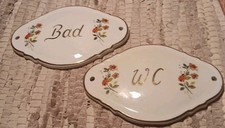 PORZELLAN SCHILDER? VON MANUFAKTUR KILIAN GOLDRAND UNBENUTZT SCHÖNE HANDARBEIT