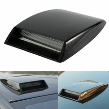 Schwarz Motorhaube Lufthutze Lufteinlass Luftstrom Dachhutze Auto KFZ Universal