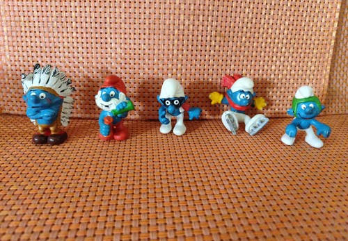 Vintage schleich schlümpfe - 5,