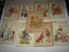 9 Bände Magda Trott Puckie