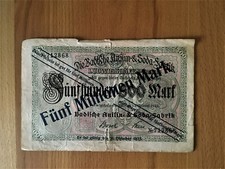 SELTEN - Fünfhundert Mark -