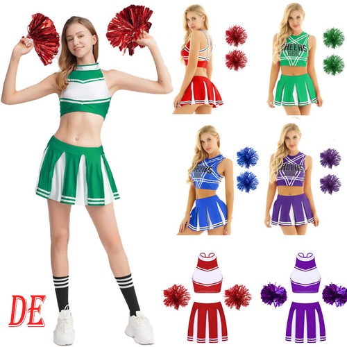 Damen cheerleading kostüm - damen,