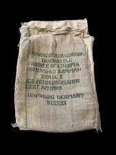 Set Kaffeesäcke  Jutesack Kaffeesack dicker aus der Kaffeerösterei