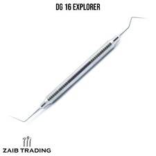 Endo DG 16 Endodontischer Explorer doppelend hohler Griff Untersuchungssonde Neu